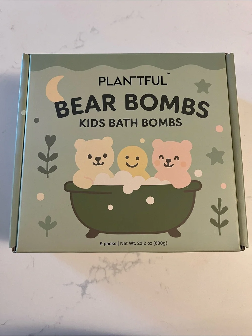 Plantful Bear Bombs Kids Bath Bombs